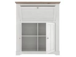 Meuble Bar 115 Cm 1 Abattant 2 Portes Décor Chêne Blanchi - ANGELE 10 Meuble Bar 115 Cm 1 Abattant 2 Portes Décor Chêne Blanchi - ANGELE -Vous savez quand c'est un magasin de meubles. meuble de bar 10817665