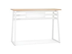Table De Bar Scandinave "Javier" 150cm Blanc