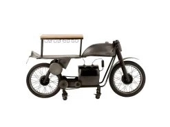 Table De Bar Design "Motocyclette" 200cm Gris 10 Table De Bar Design "Motocyclette" 200cm Gris -Vous savez quand c'est un magasin de meubles. meuble de bar 14114687