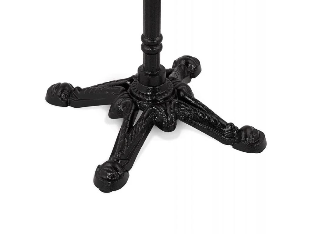 Table De Bar Design Vintage "Joliva" 113cm Noir 7 Table De Bar Design Vintage "Joliva" 113cm Noir – Image 5