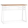 Table De Bar En Bois Design "Javier" 150cm Blanc -Vous savez quand c'est un magasin de meubles. meuble de bar 14115007