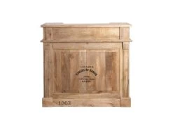 Comptoir De Bar Vintage "Bouvet" 120cm Naturel -Vous savez quand c'est un magasin de meubles. meuble de bar 14115047