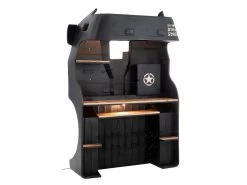 Comptoir De Bar En Métal "Camion" 220cm Noir 10 Comptoir De Bar En Métal "Camion" 220cm Noir -Vous savez quand c'est un magasin de meubles. meuble de bar 14115269