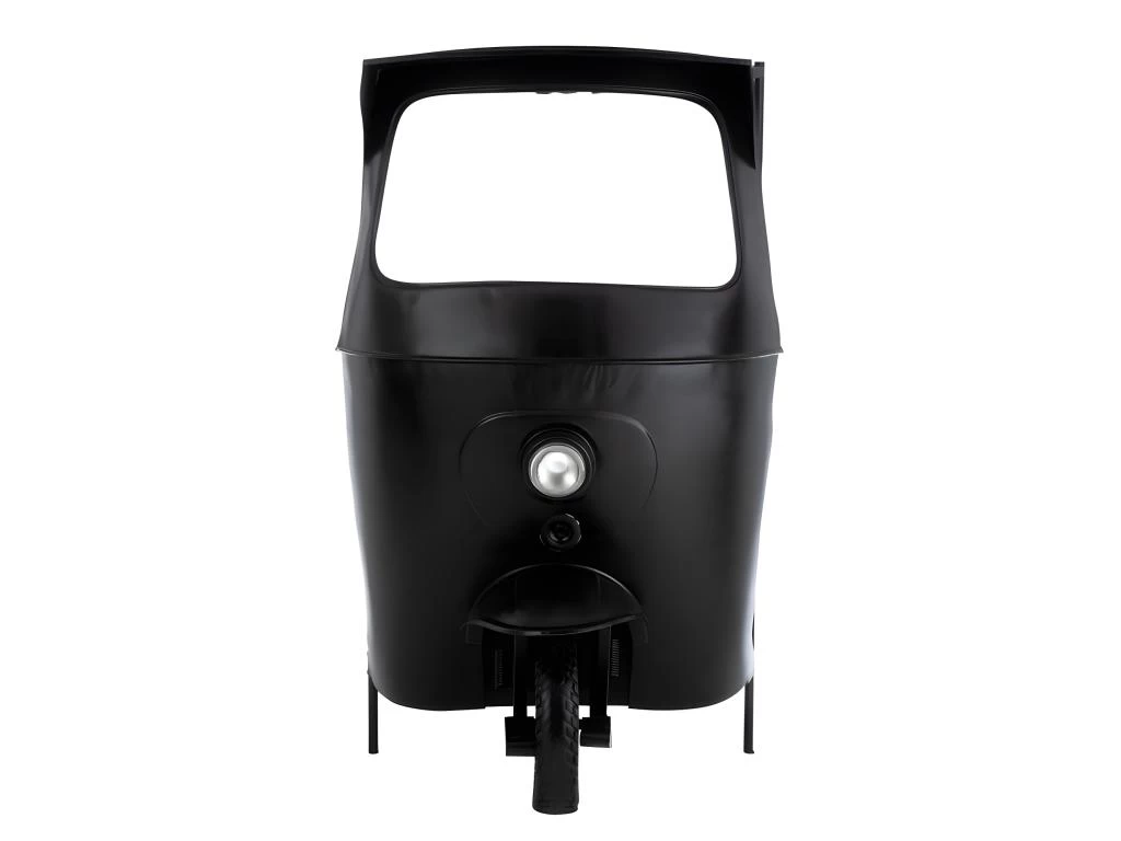 Comptoir De Bar En Métal "Vélo Tuktuk" 165cm Noir 4 Comptoir De Bar En Métal "Vélo Tuktuk" 165cm Noir – Image 2