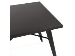 Table De Repas Vintage "Calaco" 76cm Noir 11 Table De Repas Vintage "Calaco" 76cm Noir -Vous savez quand c'est un magasin de meubles. meuble de bar 14115371