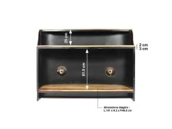 Meuble Bar Rouge Avec Plateau En Bois De Manguier Combi -Vous savez quand c'est un magasin de meubles. meuble de bar 15716767