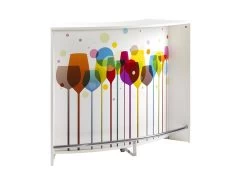 Grand Comptoir De Bar Blanc - DAEMAR N°4 -Vous savez quand c'est un magasin de meubles. meuble de bar 17627107