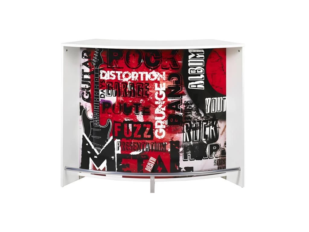 Grand Comptoir De Bar Blanc - DAEMAR N°1 4 Grand Comptoir De Bar Blanc - DAEMAR N°1 – Image 2