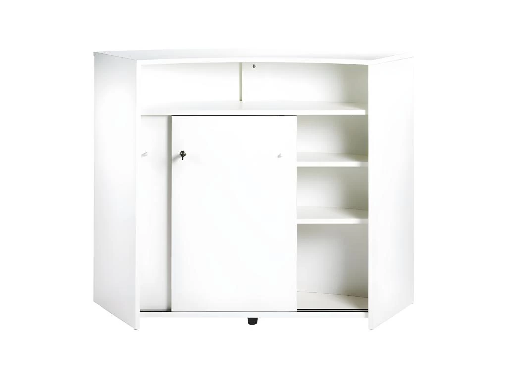 Grand Comptoir De Bar Blanc - DAEMAR N°1 6 Grand Comptoir De Bar Blanc - DAEMAR N°1 – Image 4