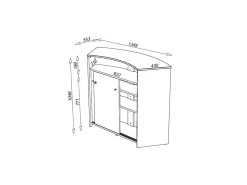 Grand Comptoir De Bar Blanc - DAEMAR N°1 12 Grand Comptoir De Bar Blanc - DAEMAR N°1 -Vous savez quand c'est un magasin de meubles. meuble de bar 17627183