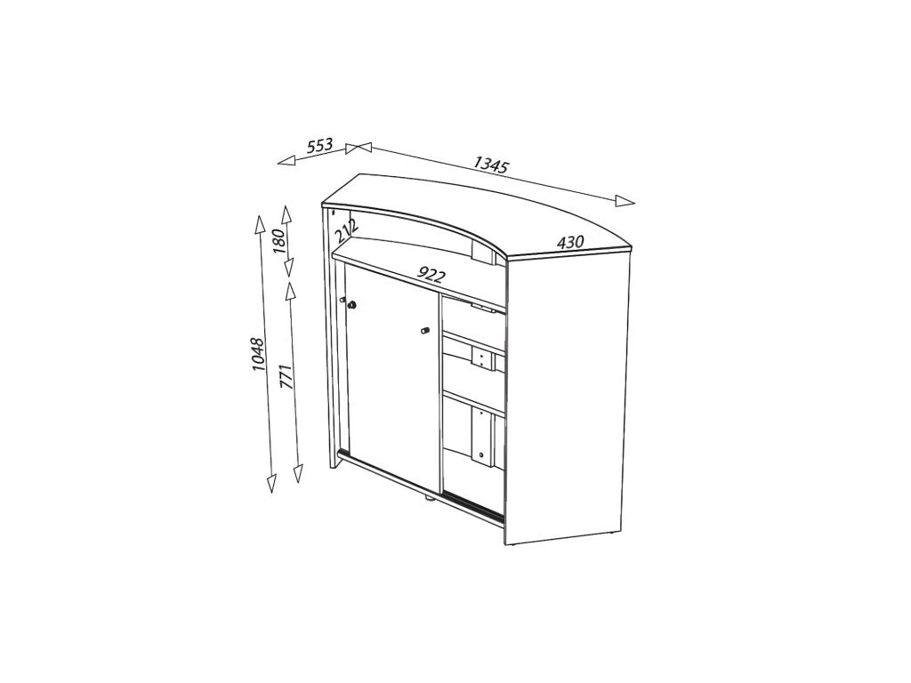Grand Comptoir De Bar Blanc - DAEMAR N°1 7 Grand Comptoir De Bar Blanc - DAEMAR N°1 – Image 5