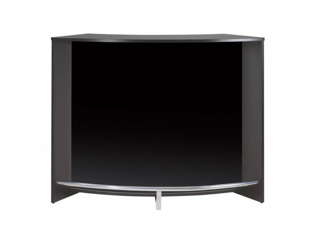 Comptoir D'Accueil 2 Portes Noir 135 Cm - Coloris: Noir 3 Comptoir D'Accueil 2 Portes Noir 135 Cm - Coloris: Noir