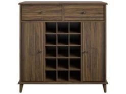 Meuble Bar Avec 2 Portes Et 2 Tiroirs En MDF Noyer 20 Meuble Bar Avec 2 Portes Et 2 Tiroirs En MDF Noyer -Vous savez quand c'est un magasin de meubles. meuble de bar 21503025