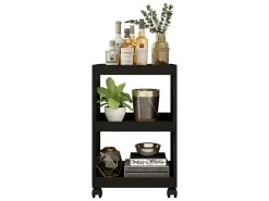Desserte De Bar Noire 3 Etagères Sur Roulettes 10 Desserte De Bar Noire 3 Etagères Sur Roulettes -Vous savez quand c'est un magasin de meubles. meuble de bar 9852971