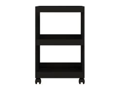 Desserte De Bar Noire 3 Etagères Sur Roulettes 11 Desserte De Bar Noire 3 Etagères Sur Roulettes -Vous savez quand c'est un magasin de meubles. meuble de bar 9852973