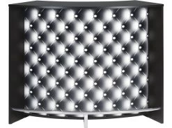 Meuble Bar Comptoir D'Accueil Noir 135 Cm - Coloris: Capitons 911 8 Meuble Bar Comptoir D'Accueil Noir 135 Cm - Coloris: Capitons 911 -Vous savez quand c'est un magasin de meubles. meuble de bar 9853185