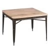 REPLAY - Table Repas Carrée 100cm Aspect Vieilli 2 REPLAY - Table Repas Carrée 100cm Aspect Vieilli -Vous savez quand c'est un magasin de meubles. table a manger 10031241