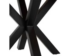 EGUR - Table Repas Carrée 130cm Pieds Métal Et Plateau Bois -Vous savez quand c'est un magasin de meubles. table a manger 10031395