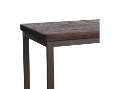 NEVADA - Mange Debout 70 Cm Acier/bois Massif Foncé 9 NEVADA - Mange Debout 70 Cm Acier/bois Massif Foncé -Vous savez quand c'est un magasin de meubles. table a manger 10036403