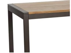 NEVADA - Ensemble Table Et Chaises Haut En Acier Et Bois Massif -Vous savez quand c'est un magasin de meubles. table a manger 10036465