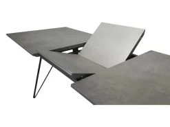 Table Extensible 180 à 230 Cm Gris Anthracite En Céramique - ONYX -Vous savez quand c'est un magasin de meubles. table a manger 10233897