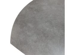 Table Extensible Ovale 120/180 Cm Céramique Gris Anthracite - ADELPHIA -Vous savez quand c'est un magasin de meubles. table a manger 10346613