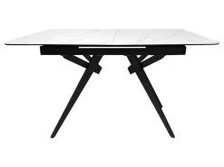 Table De Repas Extensible 130/170 Cm Céramique Blanc Marbré - LAUREL 8 Table De Repas Extensible 130/170 Cm Céramique Blanc Marbré - LAUREL -Vous savez quand c'est un magasin de meubles. table a manger 10880463
