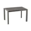 Table De Repas à Allonge Céramique/Verre/Métal Gris - RAYONG 1 Table De Repas à Allonge Céramique/Verre/Métal Gris - RAYONG -Vous savez quand c'est un magasin de meubles. table a manger 11139109