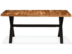 Table De Salon Salle à Manger Design Bois D'acacia Et Manguier 180 Cm 0902309 -Vous savez quand c'est un magasin de meubles. table a manger 11571831