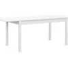 Table Extensible 140/200X80Cm Blanc - Venprodin -Vous savez quand c'est un magasin de meubles. table a manger 12356543