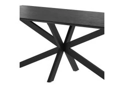 Table Rectangulaire Marvel 8 Personnes En Bois De Teck Recyclé Noir 220 Cm 15 Table Rectangulaire Marvel 8 Personnes En Bois De Teck Recyclé Noir 220 Cm -Vous savez quand c'est un magasin de meubles. table a manger 13009371