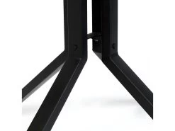 MAZE - Table Bar Plateau Bois Noir L75 -Vous savez quand c'est un magasin de meubles. table a manger 13260297