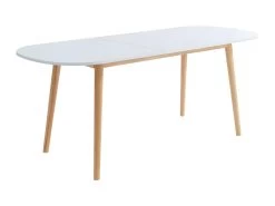 Gurra - Table à Manger Scandinave Extensible 160-200 X 80 Cm - Couleur - Blanc -Vous savez quand c'est un magasin de meubles. table a manger 13296551