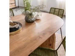 Table à Manger En Bois D'acacia Paulo -Vous savez quand c'est un magasin de meubles. table a manger 13398559