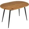 Table Repas Extensible En Métal Et Bois 4 à 6 Personnes -Vous savez quand c'est un magasin de meubles. table a manger 13505363