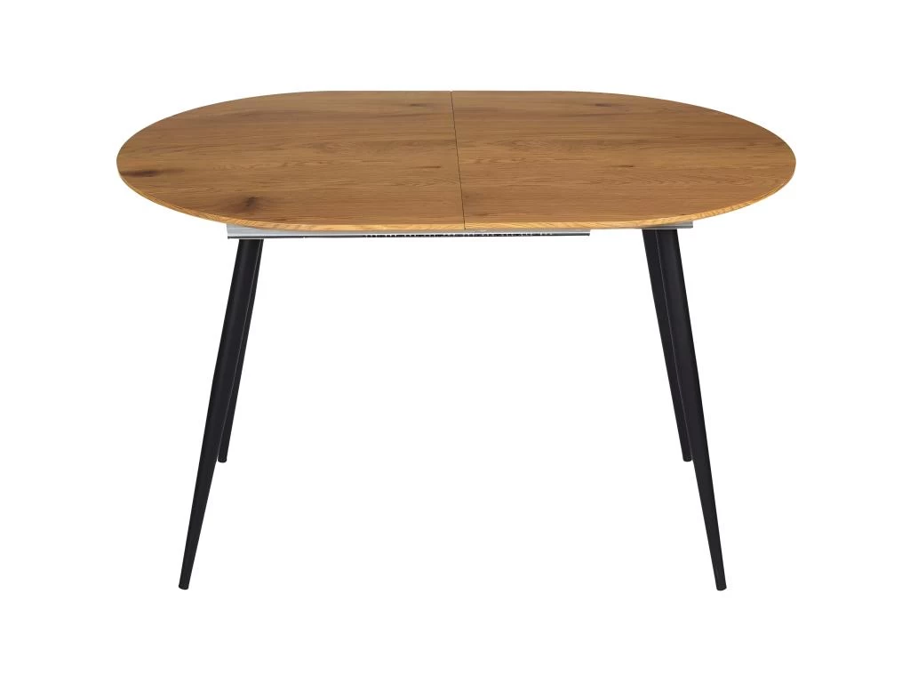 Table Repas Extensible En Métal Et Bois 4 à 6 Personnes 6 Table Repas Extensible En Métal Et Bois 4 à 6 Personnes – Image 4