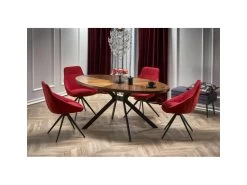 Table Ă Manger Ovale 170 X 95 X 70 Cm - Noyer