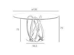Table à Manger En Verre Trempé 1021 ANGEL CERDA 13 Table à Manger En Verre Trempé 1021 ANGEL CERDA -Vous savez quand c'est un magasin de meubles. table a manger 14718659