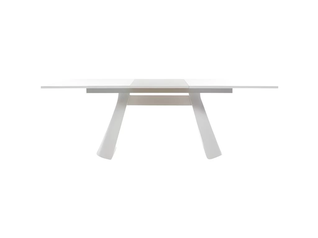 Table De Repas Extensible "Calypsa" 200-260cm Blanc 4 Table De Repas Extensible "Calypsa" 200-260cm Blanc – Image 2