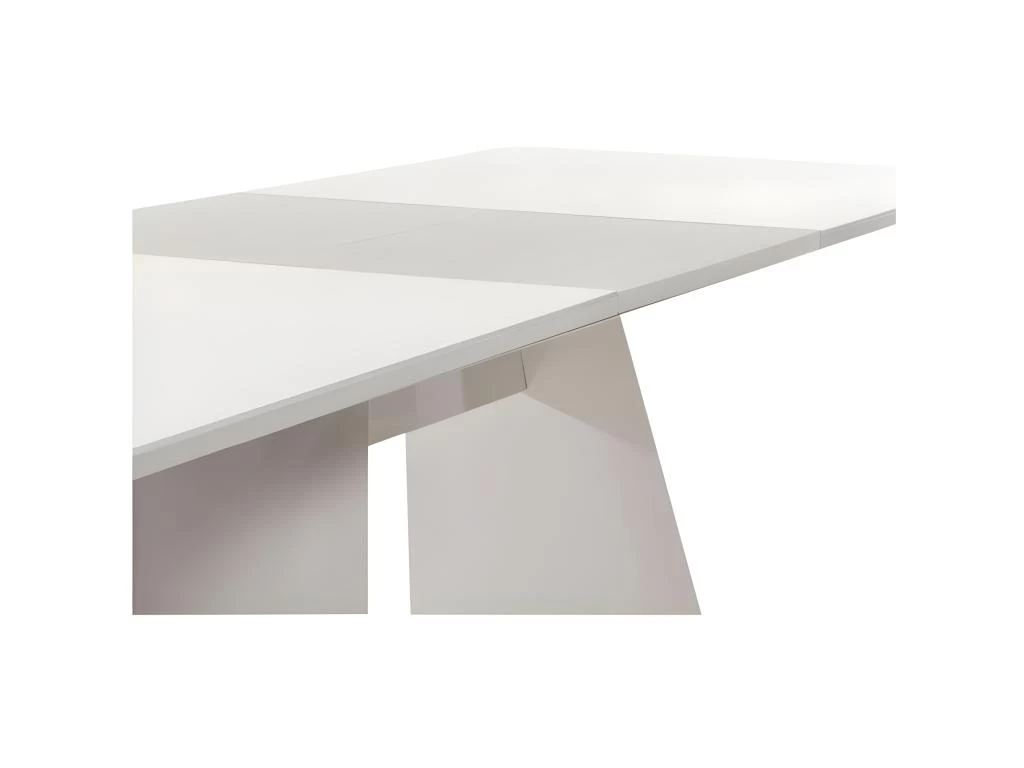 Table De Repas Extensible "Calypsa" 200-260cm Blanc 5 Table De Repas Extensible "Calypsa" 200-260cm Blanc – Image 3