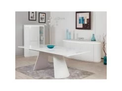 Table De Repas Extensible "Calypsa" 200-260cm Blanc 11 Table De Repas Extensible "Calypsa" 200-260cm Blanc -Vous savez quand c'est un magasin de meubles. table a manger 15164557