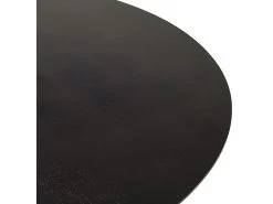 Table De Repas Ronde Design "Nyna" 140cm Noir -Vous savez quand c'est un magasin de meubles. table a manger 15468043