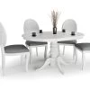 Table à Manger Extensible 90-124 X 90 X 75 Cm - Blanc 2 Table à Manger Extensible 90-124 X 90 X 75 Cm - Blanc -Vous savez quand c'est un magasin de meubles. table a manger 17562935