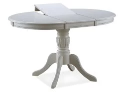 Table Ă Manger Ovale 106-141 X 106 X 76 Cm - Ecru