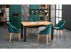 Table à Manger Extensible 140-220 X 80 X 76 Cm - Chêne Artisan -Vous savez quand c'est un magasin de meubles. table a manger 17564791