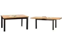 Table à Manger Extensible 140-220 X 80 X 76 Cm - Chêne Artisan -Vous savez quand c'est un magasin de meubles. table a manger 17564803