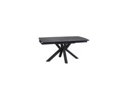 Table De Repas à Allonges Céramique/Métal Gris Ardoise - RAYONG