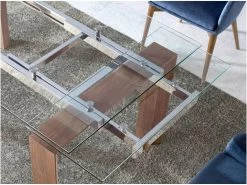 Table à Manger Extensible Verre Et Bois 1007 ANGEL CERDA -Vous savez quand c'est un magasin de meubles. table a manger 18426457