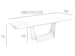 Table à Manger Extensible En Porcelaine 1014 ANGEL CERDA 15 Table à Manger Extensible En Porcelaine 1014 ANGEL CERDA -Vous savez quand c'est un magasin de meubles. table a manger 18435793