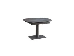 Table De Repas à Allonges Céramique/Métal Anthracite- RAYONG